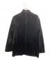 ARMANI COLLEZIONI (アルマーニ コレツィオーニ) ベロアスタンドカラージャケット ブラック サイズ:52：8000円