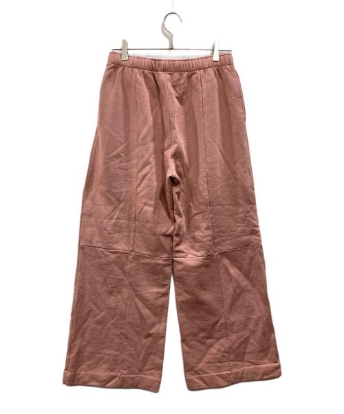 UNUSED（アンユーズド）UNUSED (アンユーズド) Wide Sweat Pants ピンクの古着・服飾アイテム