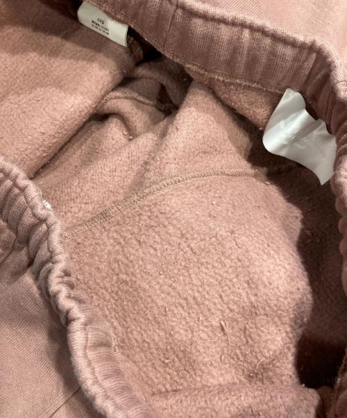 UNUSED（アンユーズド）UNUSED (アンユーズド) Wide Sweat Pants ピンクの古着・服飾アイテム