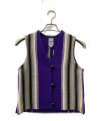 ORTEGA'sオルテガ）の古着「チマヨベスト」｜パープル