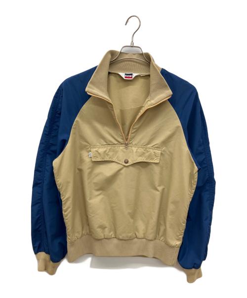 LEVI'S（リーバイス）LEVI'S (リーバイス) 70s ハーフジップジャケット ベージュ サイズ:Mの古着・服飾アイテム