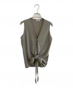 BRUNELLO CUCINELLIブルネロクチネリ）の古着「カシミヤ混ベスト」｜グレー