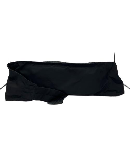 PRADA（プラダ）PRADA (プラダ) ナイロンウエストバッグ ブラックの古着・服飾アイテム