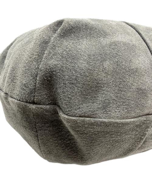 TOKYO LEATHER FACTORY（トウキョウ レザー ファクトリー）TOKYO LEATHER FACTORY (トウキョウ レザー ファクトリー) 洗える革のドロップトートバッグ グレーの古着・服飾アイテム