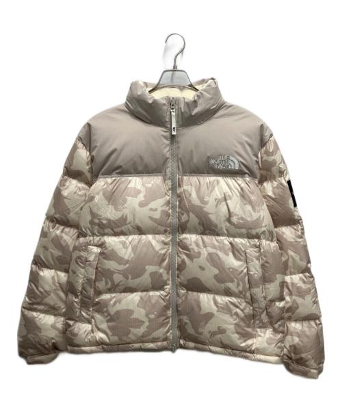 THE NORTH FACE（ザ ノース フェイス）THE NORTH FACE (ザ ノース フェイス) NOVELTY NUPTSE DOWN JACKET(ノベルティヌプシダウンジャケット) ベージュ サイズ:115の古着・服飾アイテム