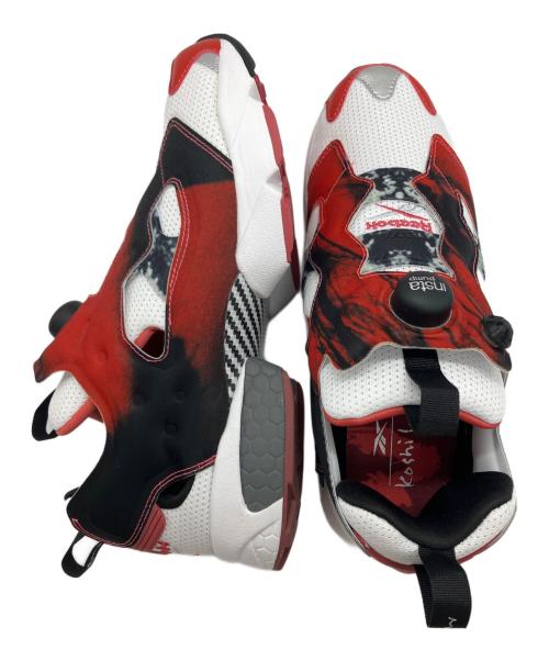 REEBOK（リーボック）REEBOK (リーボック) 稲葉浩志 (イナバコウシ) Instapump Fury 94 MAGMA インスタポンプフューリー94 マグマ レッド×ホワイト サイズ:27ｃｍの古着・服飾アイテム