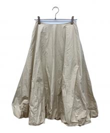 Plage（プラージュ）の古着「Taffeta balloon skirt　バルーンスカート」｜ベージュ