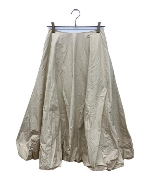 Plage（プラージュ）Plage (プラージュ) Taffeta balloon skirt　バルーンスカート ベージュ サイズ:38の古着・服飾アイテム