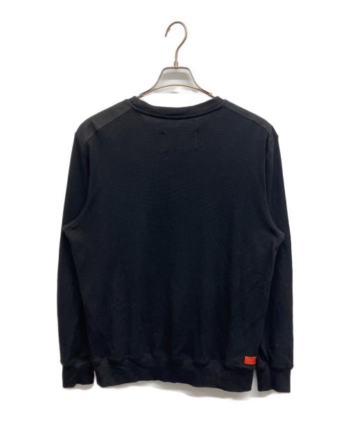 DIESEL（ディーゼル）DIESEL (ディーゼル) サーマルカットソー ブラック サイズ:Mの古着・服飾アイテム