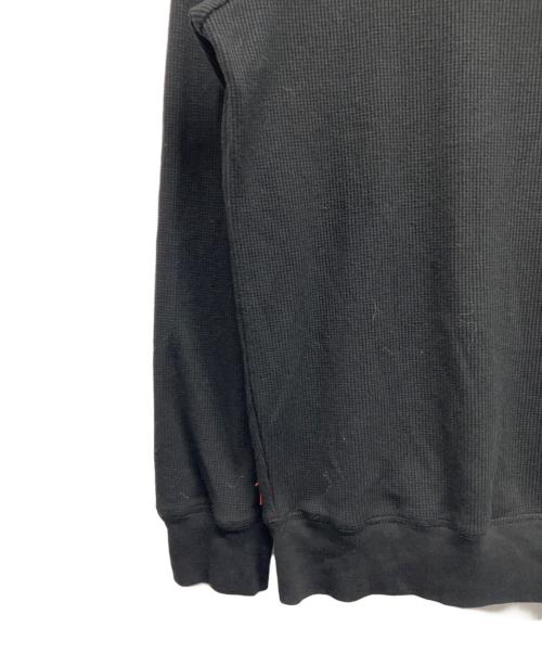 DIESEL（ディーゼル）DIESEL (ディーゼル) サーマルカットソー ブラック サイズ:Mの古着・服飾アイテム
