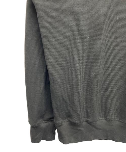 DIESEL（ディーゼル）DIESEL (ディーゼル) サーマルカットソー ブラック サイズ:Mの古着・服飾アイテム