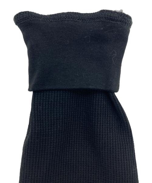 DIESEL（ディーゼル）DIESEL (ディーゼル) サーマルカットソー ブラック サイズ:Mの古着・服飾アイテム
