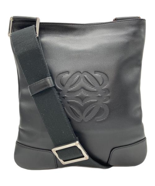 LOEWE（ロエベ）LOEWE (ロエベ) アナグラム ショルダーバッグ ブラックの古着・服飾アイテム