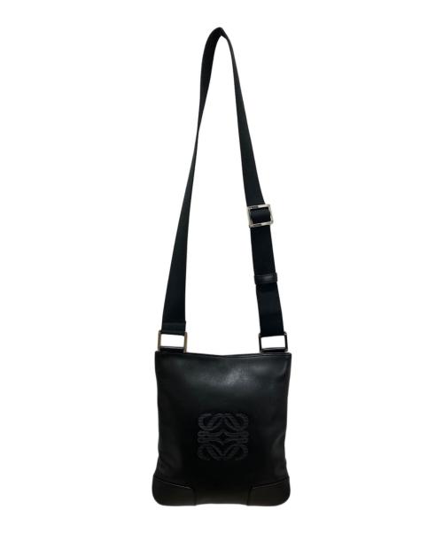 LOEWE（ロエベ）LOEWE (ロエベ) アナグラム ショルダーバッグ ブラックの古着・服飾アイテム