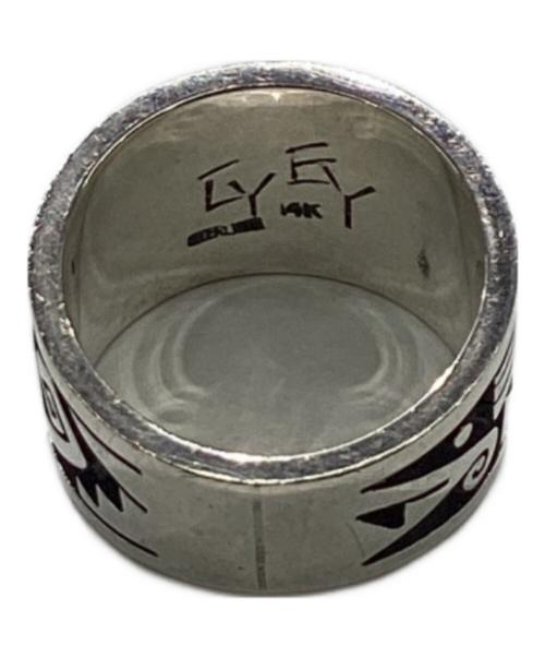 GARY & ELSIE YOYOKIE（ゲイリー＆エルシー・ヨヨキー）Gary & Elsie Yoyokie (ゲイリー＆エルシー・ヨヨキー) サンフェイスインディアンリング サイズ:17号の古着・服飾アイテム