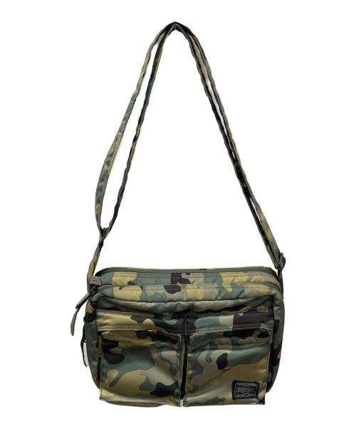 HEAD PORTER（ヘッドポーター）HEAD PORTER (ヘッドポーター) タンカーショルダーバッグ オリーブの古着・服飾アイテム