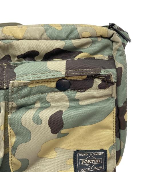 HEAD PORTER（ヘッドポーター）HEAD PORTER (ヘッドポーター) タンカーショルダーバッグ オリーブの古着・服飾アイテム