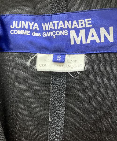 COMME des GARCONS JUNYA WATANABE MAN（コム デ ギャルソン ジュンヤ ワタナベ マン）COMME des GARCONS JUNYA WATANABE MAN (コム デ ギャルソン ジュンヤ ワタナベ マン) パッチワークテーラードジャケット ブラック サイズ:Sの古着・服飾アイテム
