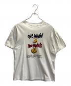 MONCLERモンクレール）の古着「プリントTシャツ」｜ホワイト