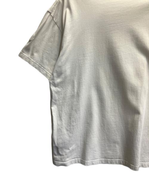 MONCLER（モンクレール）MONCLER (モンクレール) プリントTシャツ ホワイト サイズ:2の古着・服飾アイテム
