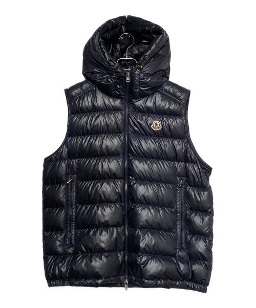 MONCLER（モンクレール）MONCLER (モンクレール) BARANTダウンベスト ネイビー サイズ:5の古着・服飾アイテム