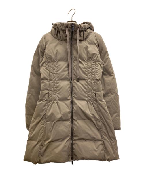 MONCLER（モンクレール）MONCLER (モンクレール) ダウンコート ブラウンの古着・服飾アイテム