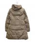 MONCLER (モンクレール) ダウンコート ブラウン：20000円