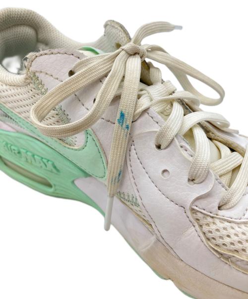 NIKE（ナイキ）NIKE (ナイキ) AIR MAX EXCEE ホワイト×グリーン サイズ:23.5の古着・服飾アイテム