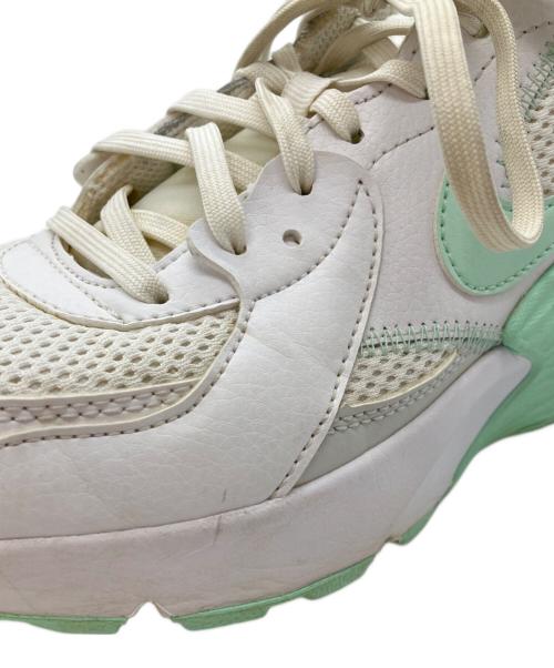 NIKE（ナイキ）NIKE (ナイキ) AIR MAX EXCEE ホワイト×グリーン サイズ:23.5の古着・服飾アイテム