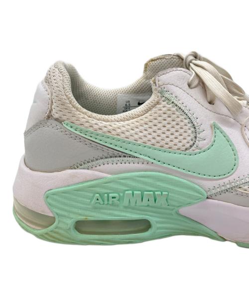 NIKE（ナイキ）NIKE (ナイキ) AIR MAX EXCEE ホワイト×グリーン サイズ:23.5の古着・服飾アイテム