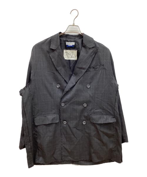 MAISON SPECIAL（メゾンスペシャル）MAISON SPECIAL (メゾンスペシャル) DAL (ダル) ダブルカットオフプライムオーバーダブルテーラードジャケット グレーの古着・服飾アイテム