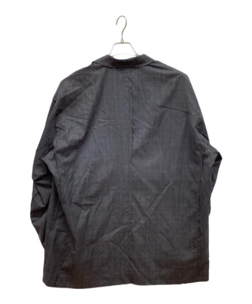 MAISON SPECIAL（メゾンスペシャル）MAISON SPECIAL (メゾンスペシャル) DAL (ダル) ダブルカットオフプライムオーバーダブルテーラードジャケット グレーの古着・服飾アイテム