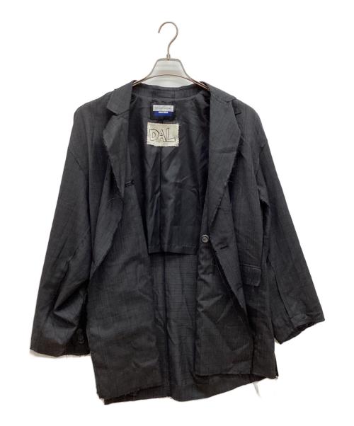 MAISON SPECIAL（メゾンスペシャル）MAISON SPECIAL (メゾンスペシャル) DAL (ダル) ダブルカットオフプライムオーバーダブルテーラードジャケット グレーの古着・服飾アイテム