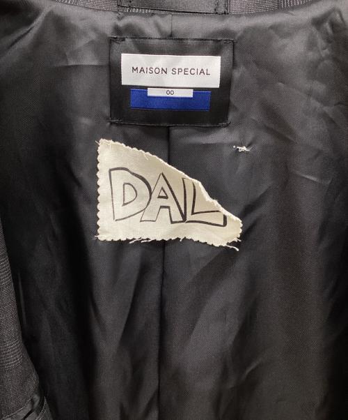 MAISON SPECIAL（メゾンスペシャル）MAISON SPECIAL (メゾンスペシャル) DAL (ダル) ダブルカットオフプライムオーバーダブルテーラードジャケット グレーの古着・服飾アイテム