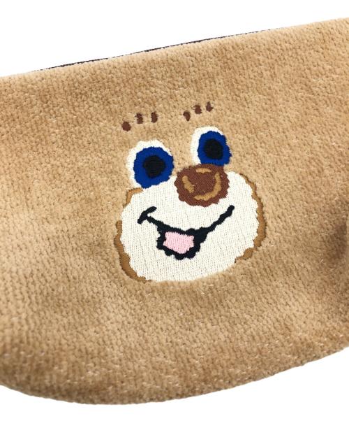 LOVERARY by FEILER（ラブラリー バイ フェイラー）LOVERARY BY FEILER (ラブラリー バイ フェイラー) ドアップテディ コスメポーチ ベージュ 未使用品の古着・服飾アイテム