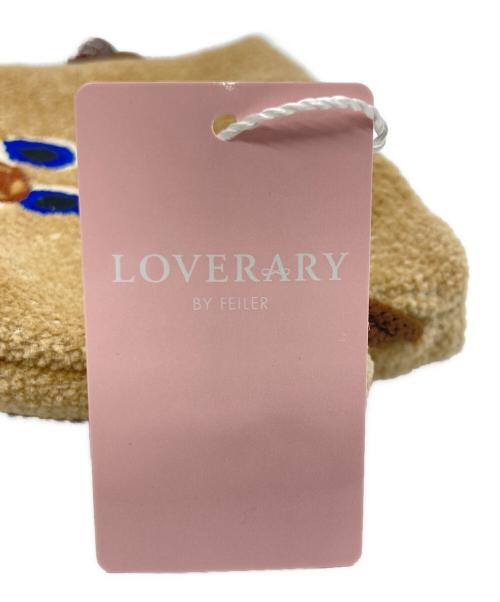 LOVERARY by FEILER（ラブラリー バイ フェイラー）LOVERARY by FEILER (ラブラリー バイ フェイラー) ドアップテディ 耳付き巾着 ベージュの古着・服飾アイテム