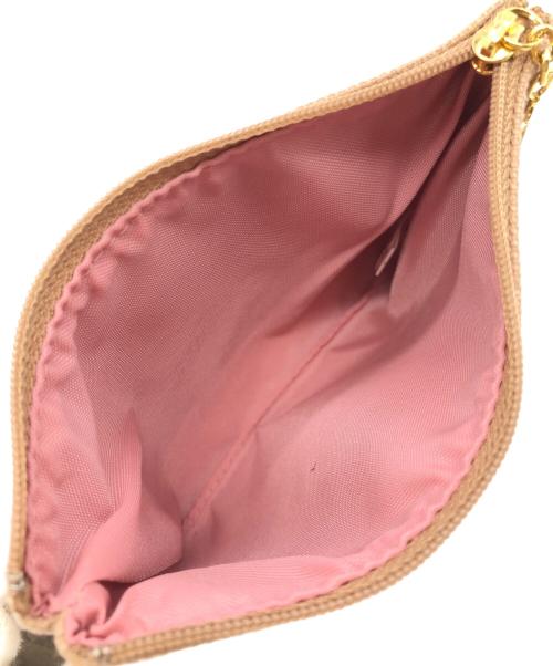 LOVERARY by FEILER（ラブラリー バイ フェイラー）LOVERARY by FEILER (ラブラリー バイ フェイラー) オールドテディ ワッペンポーチ ブラウンの古着・服飾アイテム