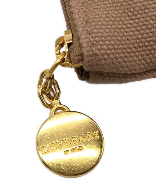 LOVERARY by FEILER（ラブラリー バイ フェイラー）LOVERARY by FEILER (ラブラリー バイ フェイラー) オールドテディ ワッペンポーチ ブラウンの古着・服飾アイテム