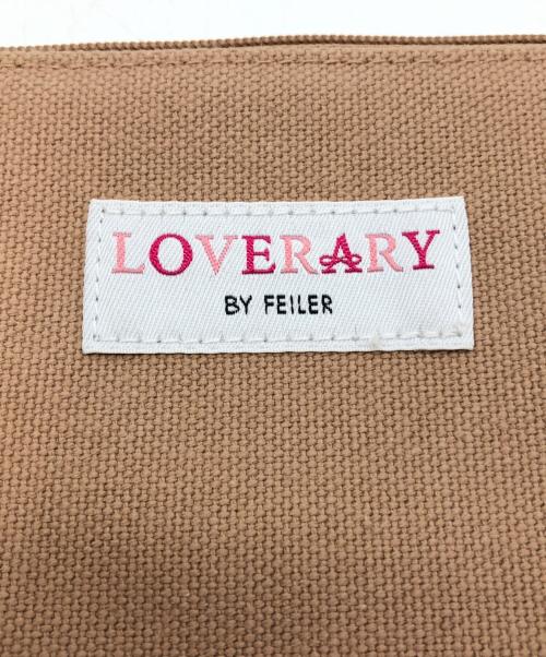 LOVERARY by FEILER（ラブラリー バイ フェイラー）LOVERARY by FEILER (ラブラリー バイ フェイラー) オールドテディ ワッペンポーチ ブラウンの古着・服飾アイテム