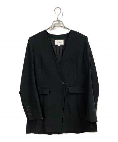 中古・古着通販】ENFOLD (エンフォルド) サマーダブルクロスノーカラー