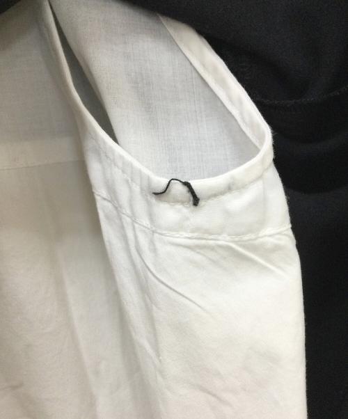 ENFOLD（エンフォルド）ENFOLD (エンフォルド) 300ES230-0100 ダブルクロスSHレイヤーチュニック ブラック サイズ:38の古着・服飾アイテム