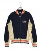 FILAフィラ）の古着「トラックジャケット」｜ネイビー