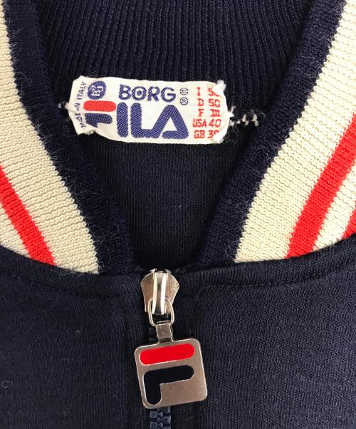 FILA（フィラ）FILA (フィラ) トラックジャケット ネイビー サイズ:38の古着・服飾アイテム