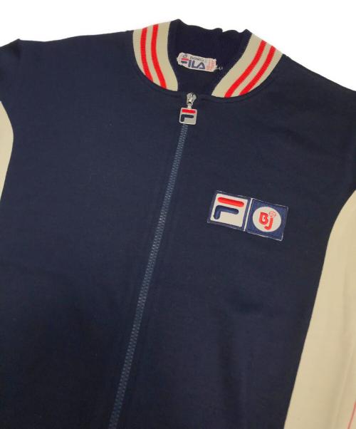 FILA（フィラ）FILA (フィラ) トラックジャケット ネイビー サイズ:38の古着・服飾アイテム