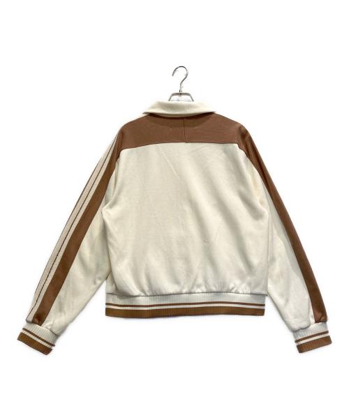 SATUR（セター）SATUR (セター) トラックジャケット アイボリー サイズ:XLの古着・服飾アイテム
