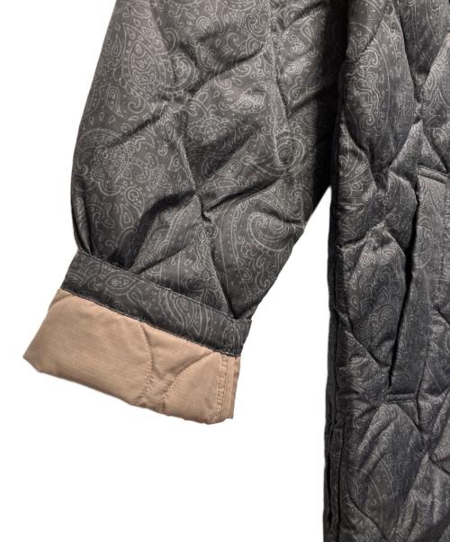 TAION（タイオン）TAION (タイオン) ダブルブレストロングコート ブラック サイズ:ＳＩＺＥ　Ｓの古着・服飾アイテム