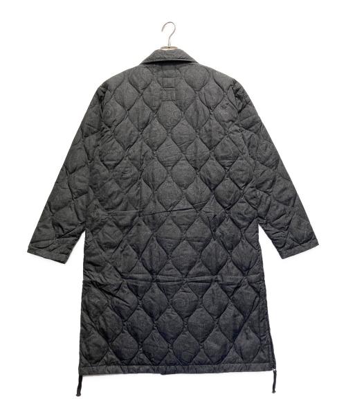 TAION（タイオン）TAION (タイオン) ダブルブレストロングコート ブラック サイズ:ＳＩＺＥ　Ｓの古着・服飾アイテム