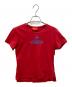 Vivienne Westwood RED LABEL（ヴィヴィアンウエストウッドレッドレーベル）の古着「オーブ刺繍半袖Tシャツ」｜レッド