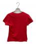 Vivienne Westwood RED LABEL (ヴィヴィアンウエストウッドレッドレーベル) オーブ刺繍半袖Tシャツ レッド サイズ:2：8000円