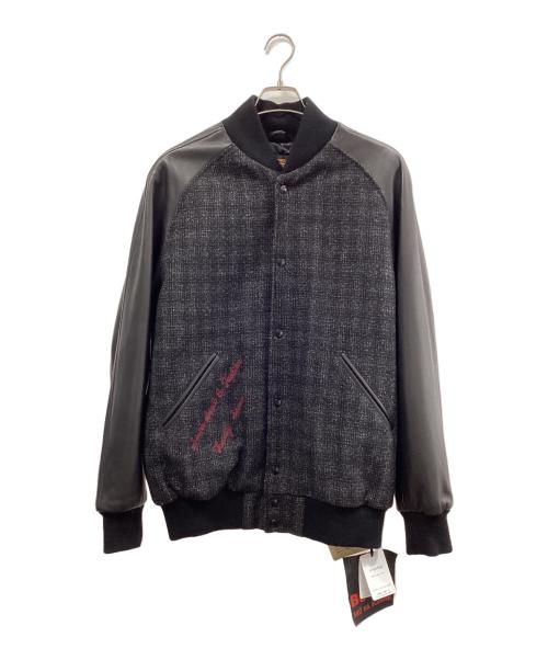 BRU NA BOINNE（ブルーナボイン）BRU NA BOINNE (ブルーナボイン) skookum (スクーカム) 27Anv.ジャンパー ブラック サイズ:２XLの古着・服飾アイテム